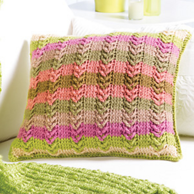 Chevron Stripes Pillow