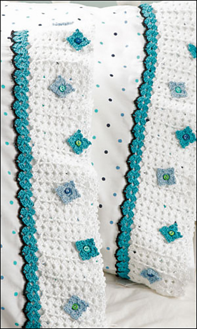 Floral Pillowcase Edging