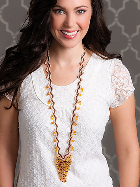 Beaded Swag Necklace