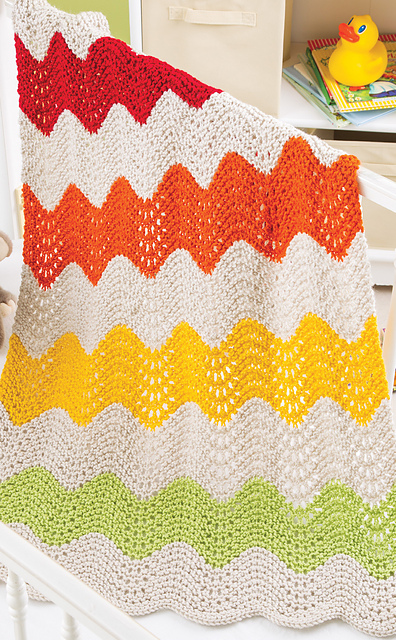 Ripple Stripe Blanket