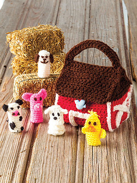 Ravelry Farmyard Finger Puppets Pattern By Jennifer E Ryan