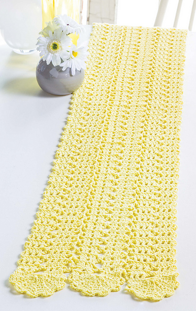 Sunbeam Bruges Lace Table Runner