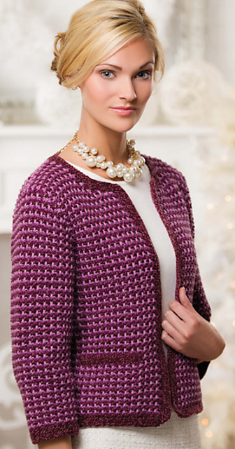 Radiant Tweed Cardi
