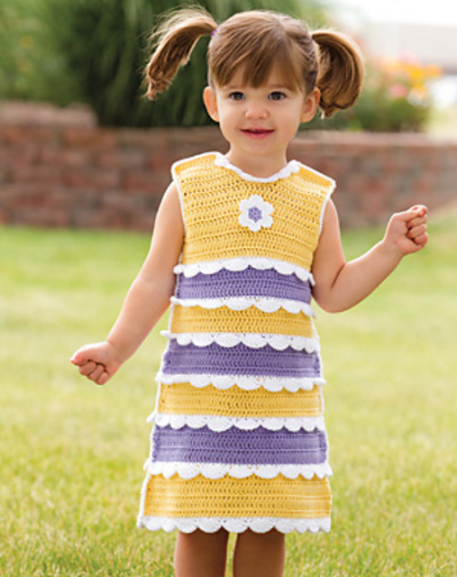 Scallops & Stripes Jumper