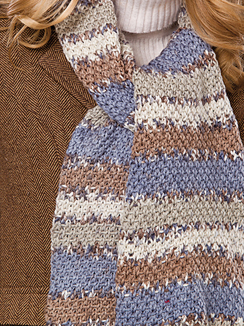Slip Stitch Scarf