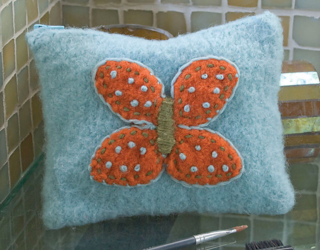 Butterfly Makeup Bag
