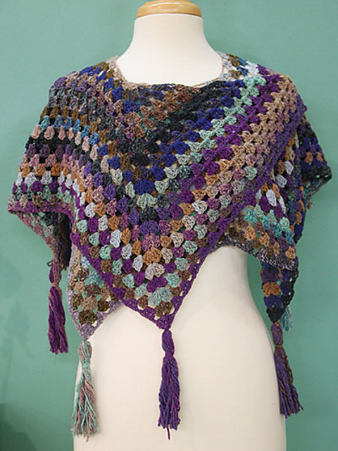Blue Lagoon Shawl