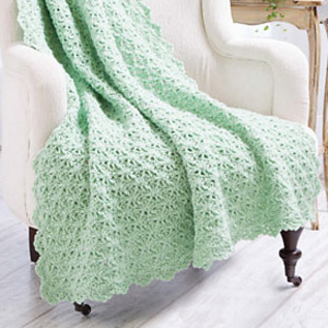 Flirty Fans Afghan