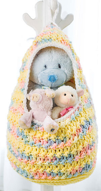 Beanpod Hanging Toy Basket