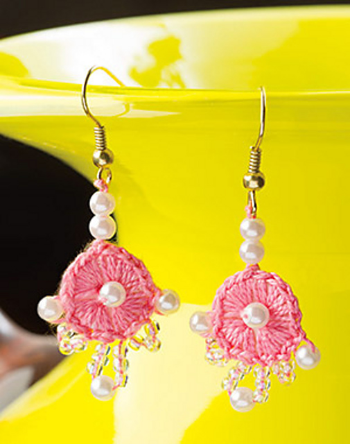 Button & Bead Earrings