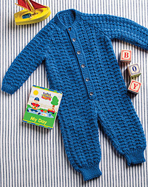 Cable & Rib Romper