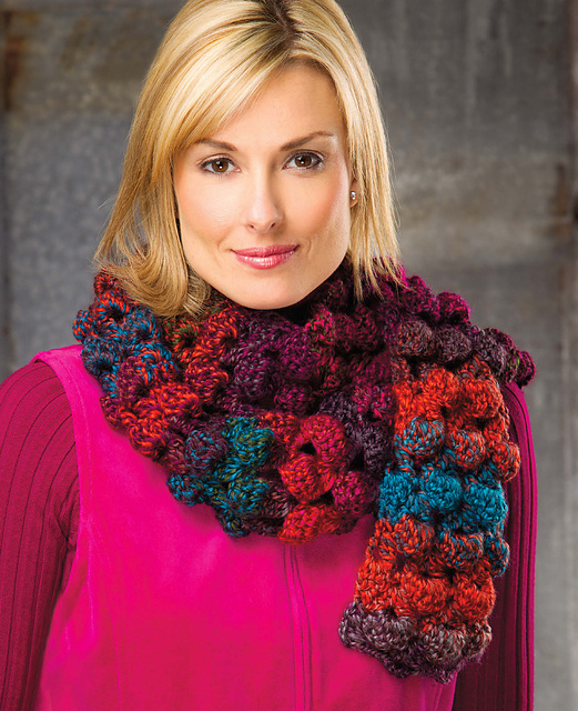 Bubble-Wrap Scarf