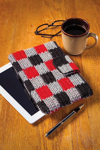 Tartan Tablet Tote