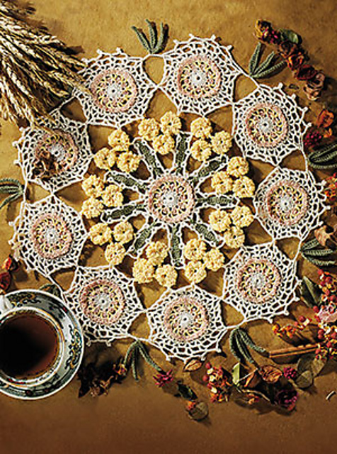 Autumn Bouquet Doily