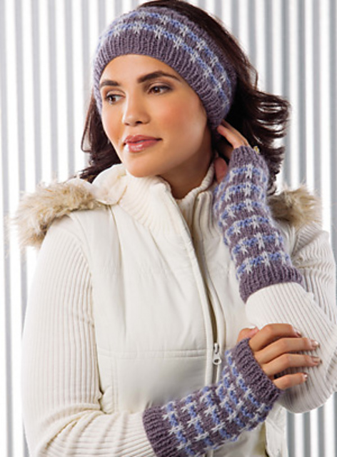 Slip It On Headband & Mitts