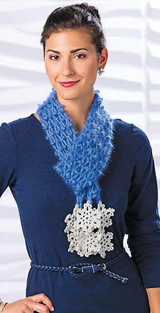 Snow Crystal Scarf