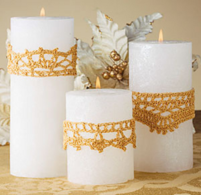 Candle Glitter Wraps