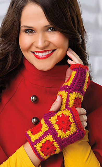 Burning Embers Mitts