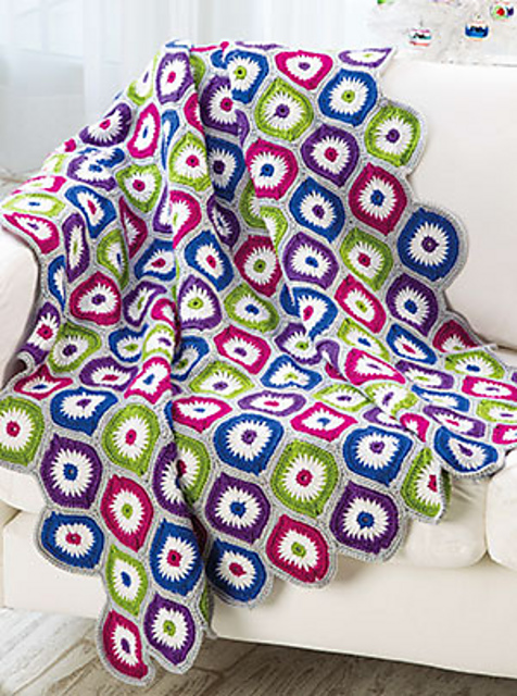 Sparkling Ornament Afghan