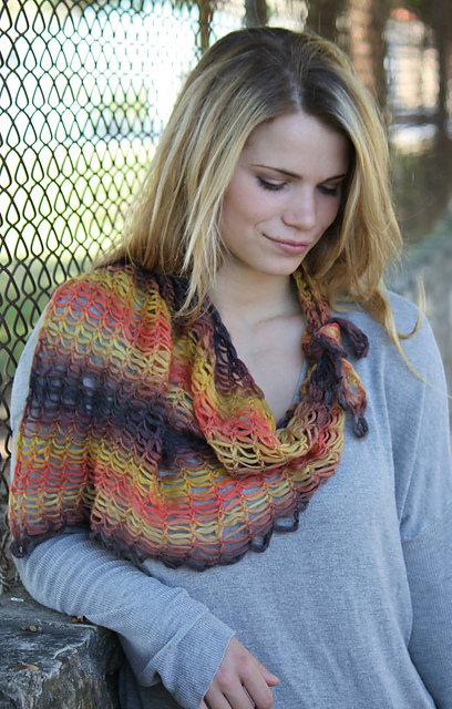 Les Bouquets Shawl