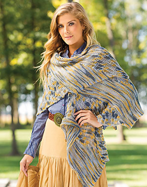 Refractions Tunisian Wrap