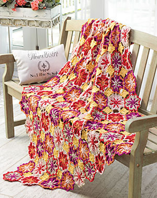 Argemone Motif Blanket