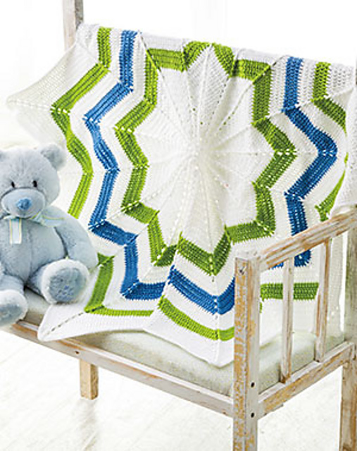 Ripple Baby Blanket
