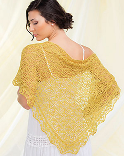 Golden Shores Shawl