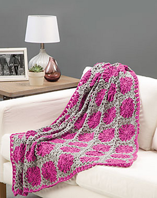 Carnation Throw