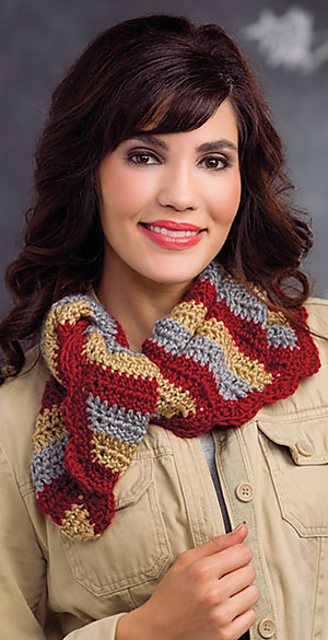 Seismic Striped Scarf