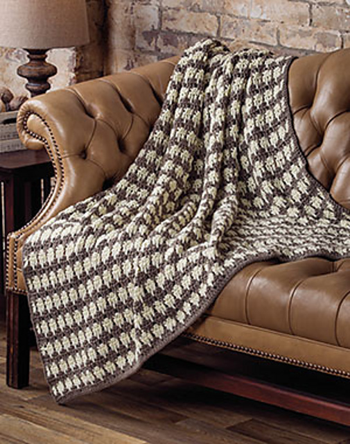 Ben’s Spike Stitch Throw