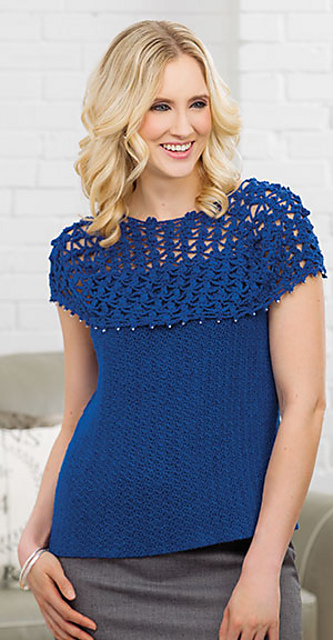 Let the Lace Go Top