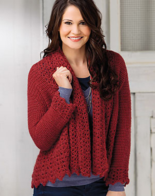 Crescent Lace Cardi