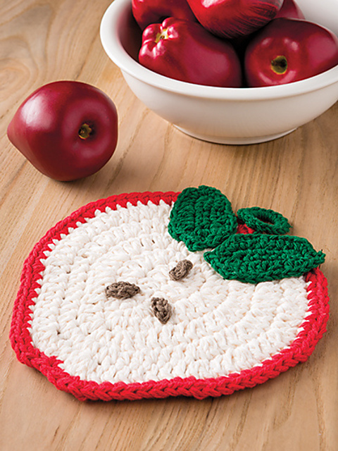 Apple Slice Pot Holder