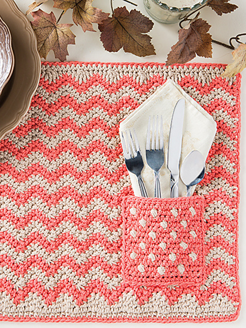 Peaks & Polka Dots Place Mat