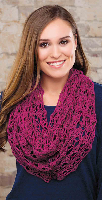 Berrylicious Buttoned Cowl