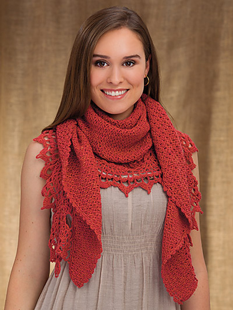 Paisley Lace Shawl