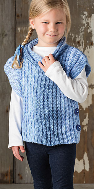 Little Girl's Poncho