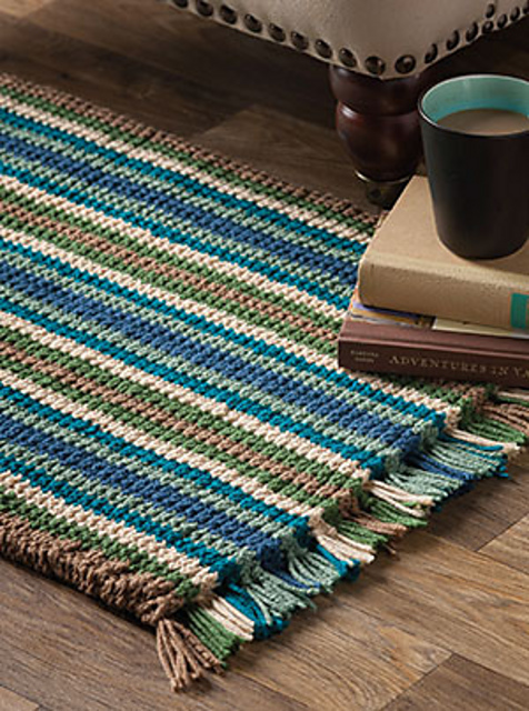 Cushy Corrugated Rug