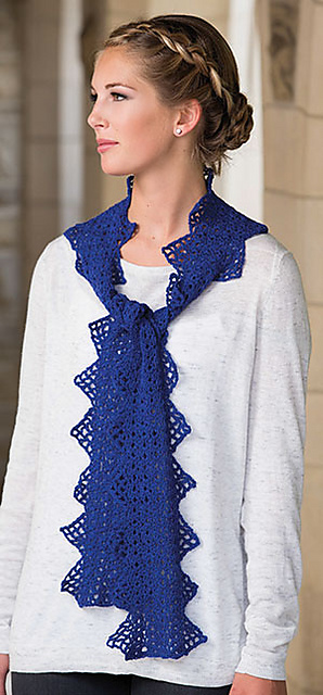 Trellis Lace Scarf