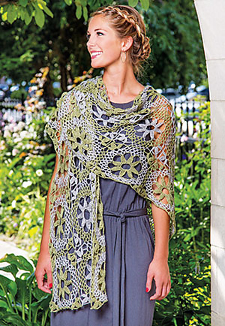 Crystal Stars Shawl