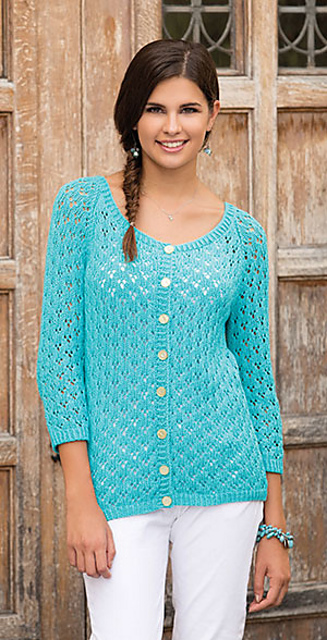 Mix & Match Raglan Cardigan or Pullover