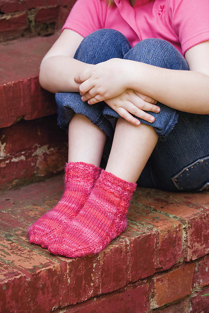 Tickle Your Toes Top-Down Socks
