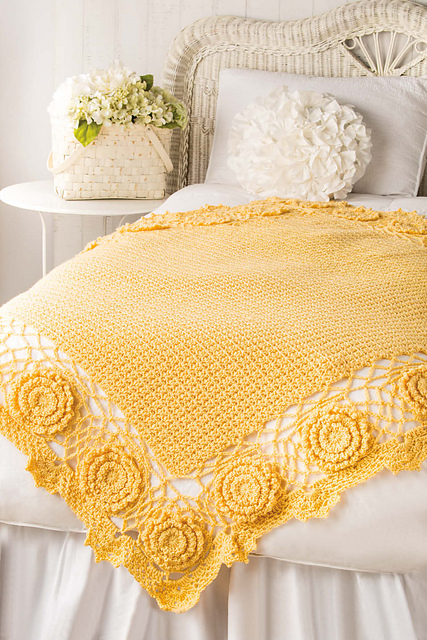 Sunny Garden Throw