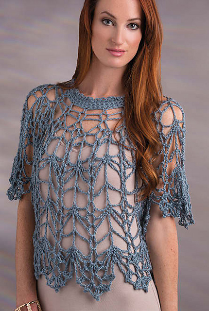 Cat's Cradle Lace Topper