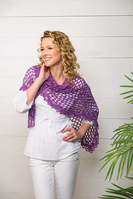 Lilac Dreams Shawl