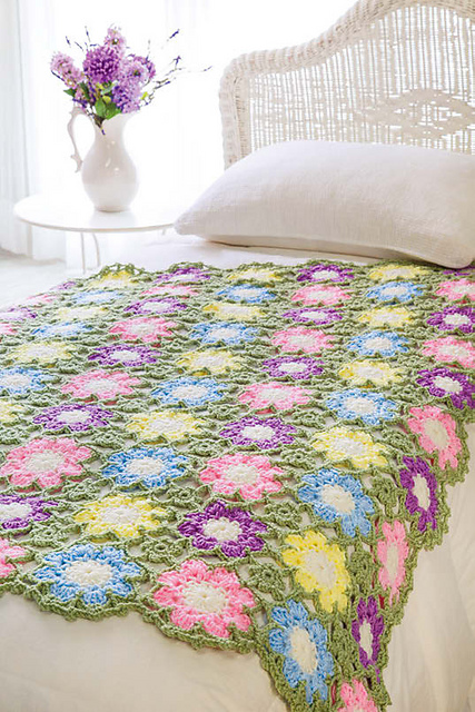 Flowers of Summer Throw