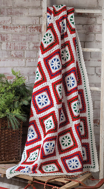 Scandinavian Christmas Throw