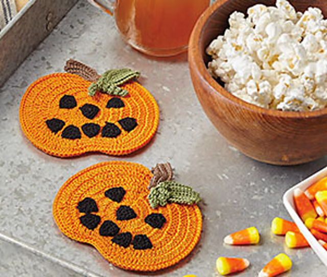 Jack-o'-Lantern Coaster