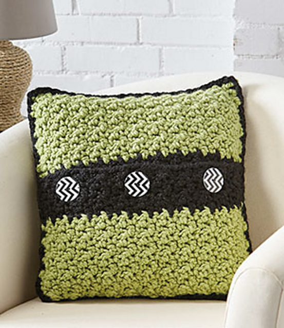 Button Accent Pillow